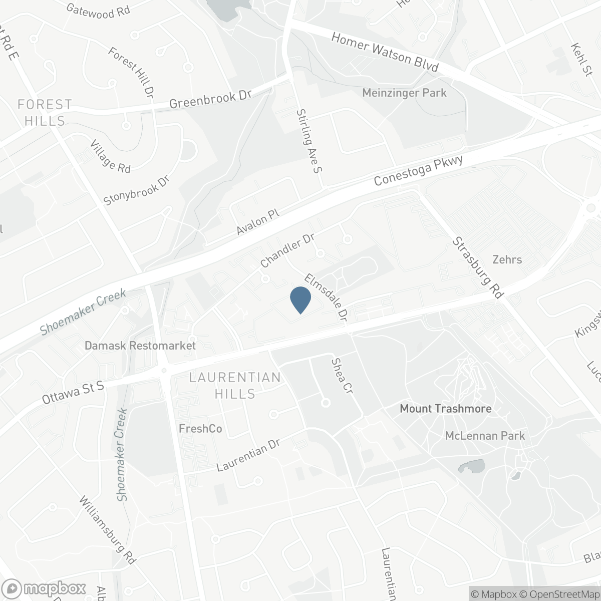60 ELMSDALE Drive Unit# 46, Kitchener, Ontario N2E 2G4
